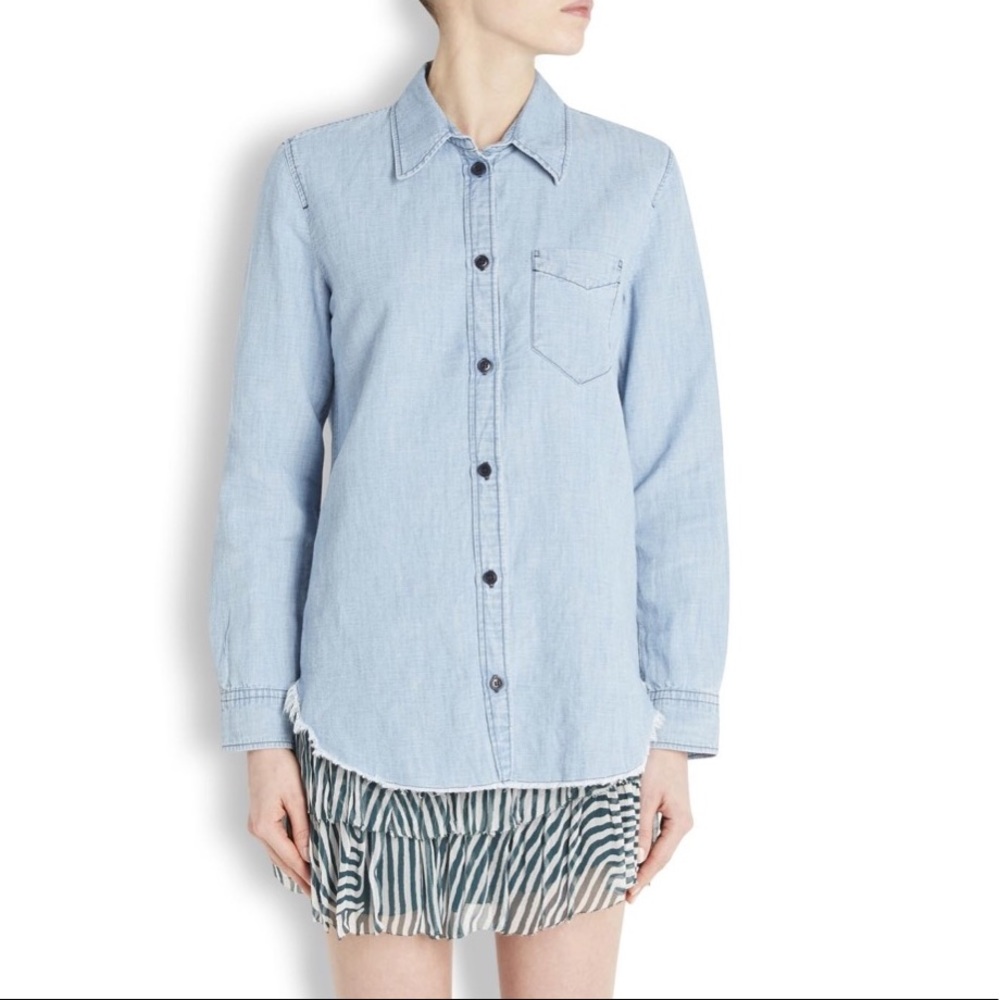 Isabel Marant Etoile Sade Chambray shirt